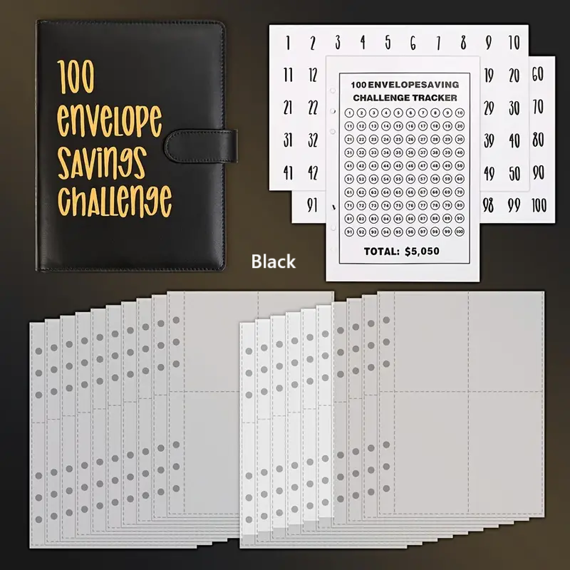 100 Envelope Challenge Binder