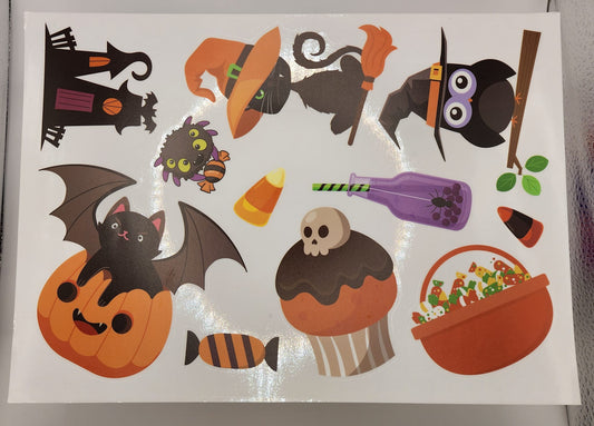 Halloween Window Clings