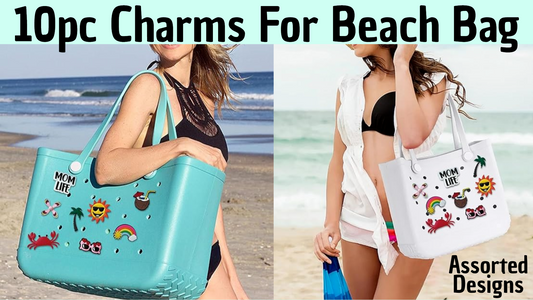 10pc Beach Bag Charms