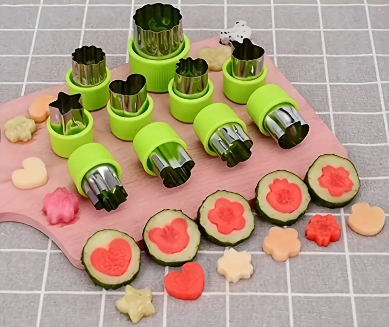 9pc Food Shape Cutter Set