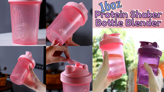 16oz Protein Shaker/Blender Bottle