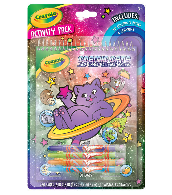 Crayola Cosmic Cats Activity Pack