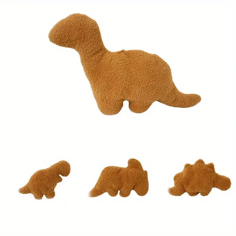 Dinosaur Nuggets Plush Pillow Set