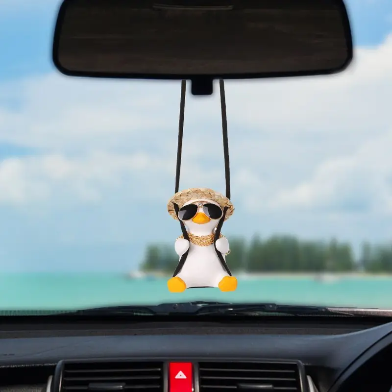 Swinging Duck for Car Mirror