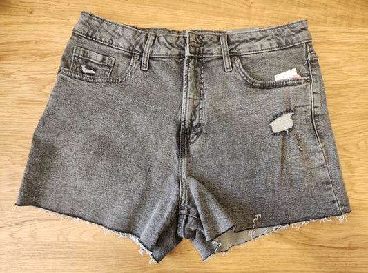 Grey Wash Shorts