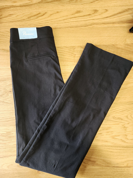 Penmans Classic Fit Faux Pocket Black Pants