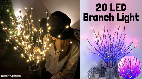 20 LED Branch Light