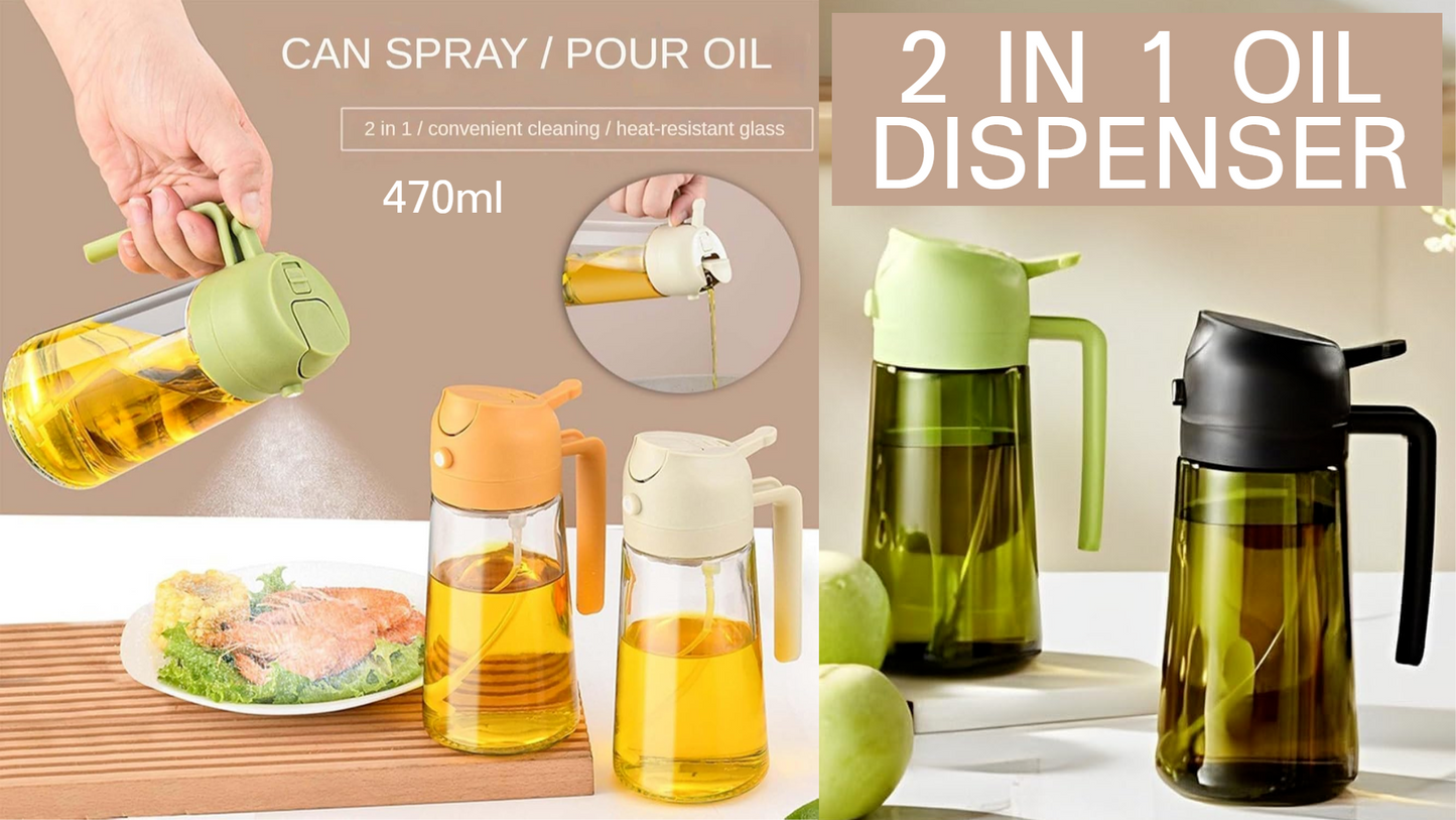 2 in 1 Oil Dispenser