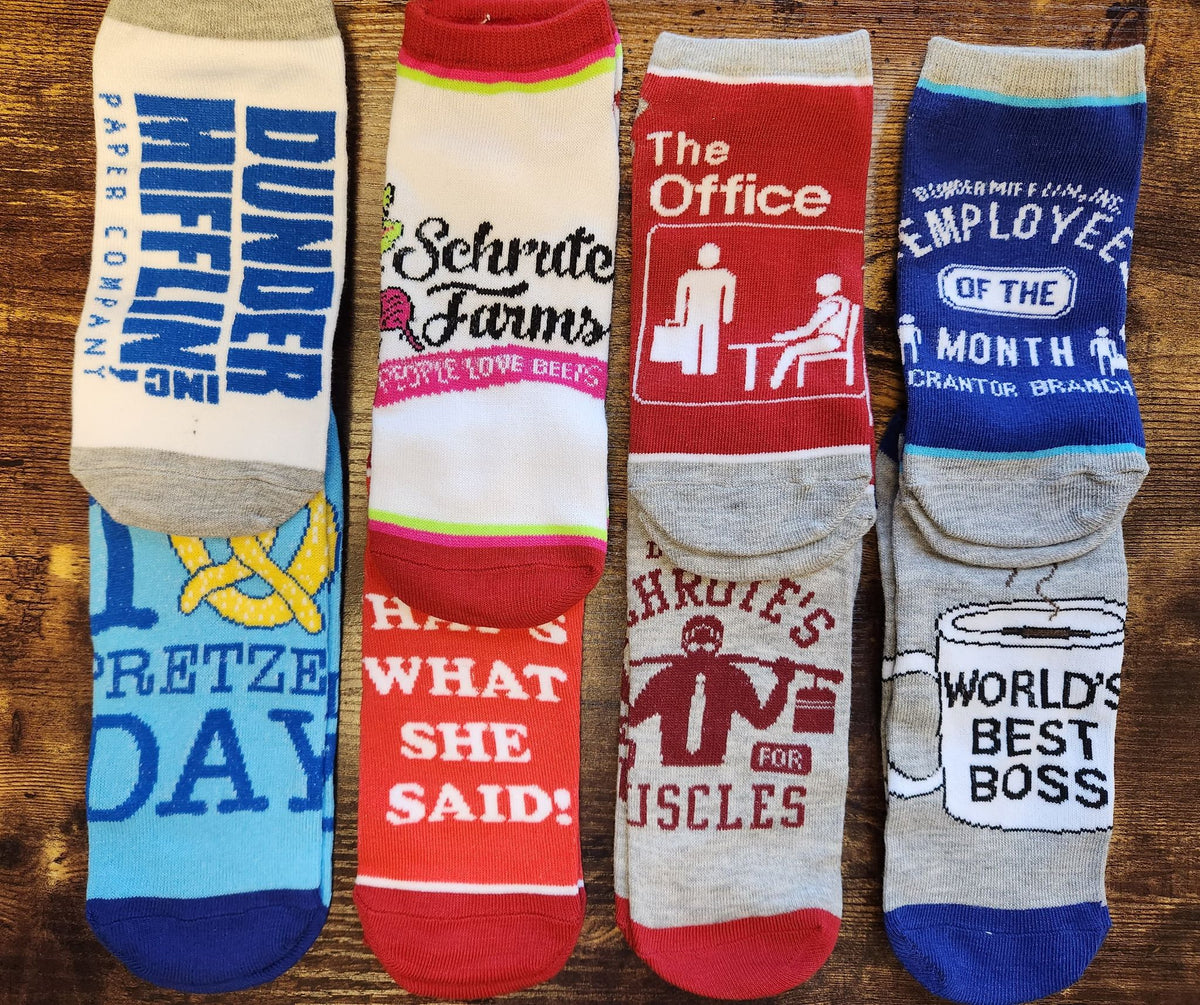 The Office 12 Days of Socks Gift Set