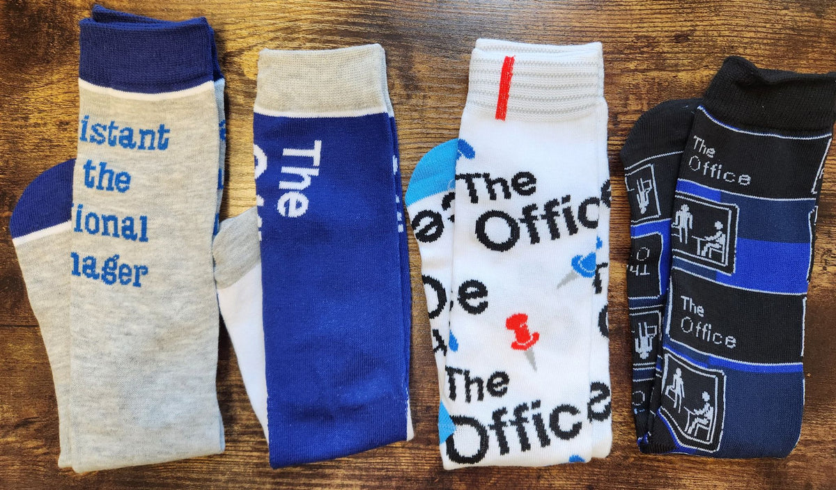 The Office 12 Days of Socks Gift Set