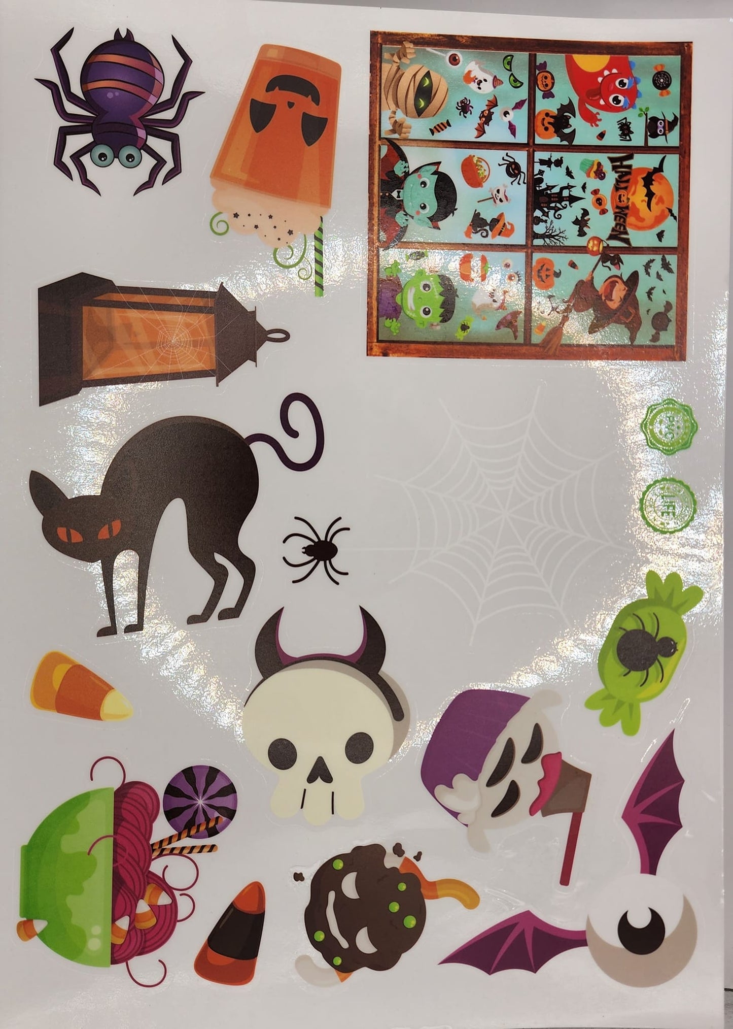 Halloween Window Clings