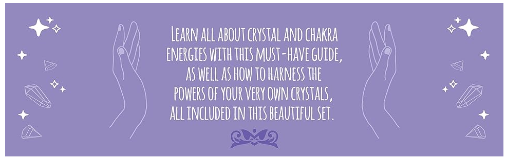 Crystals Illustrated Guide & 7pc Crystal Set