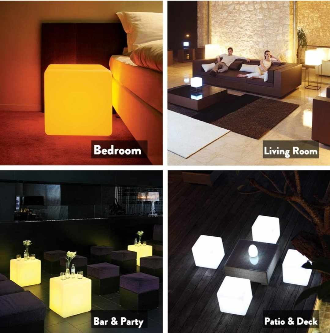 Magic LED Color Cube Light