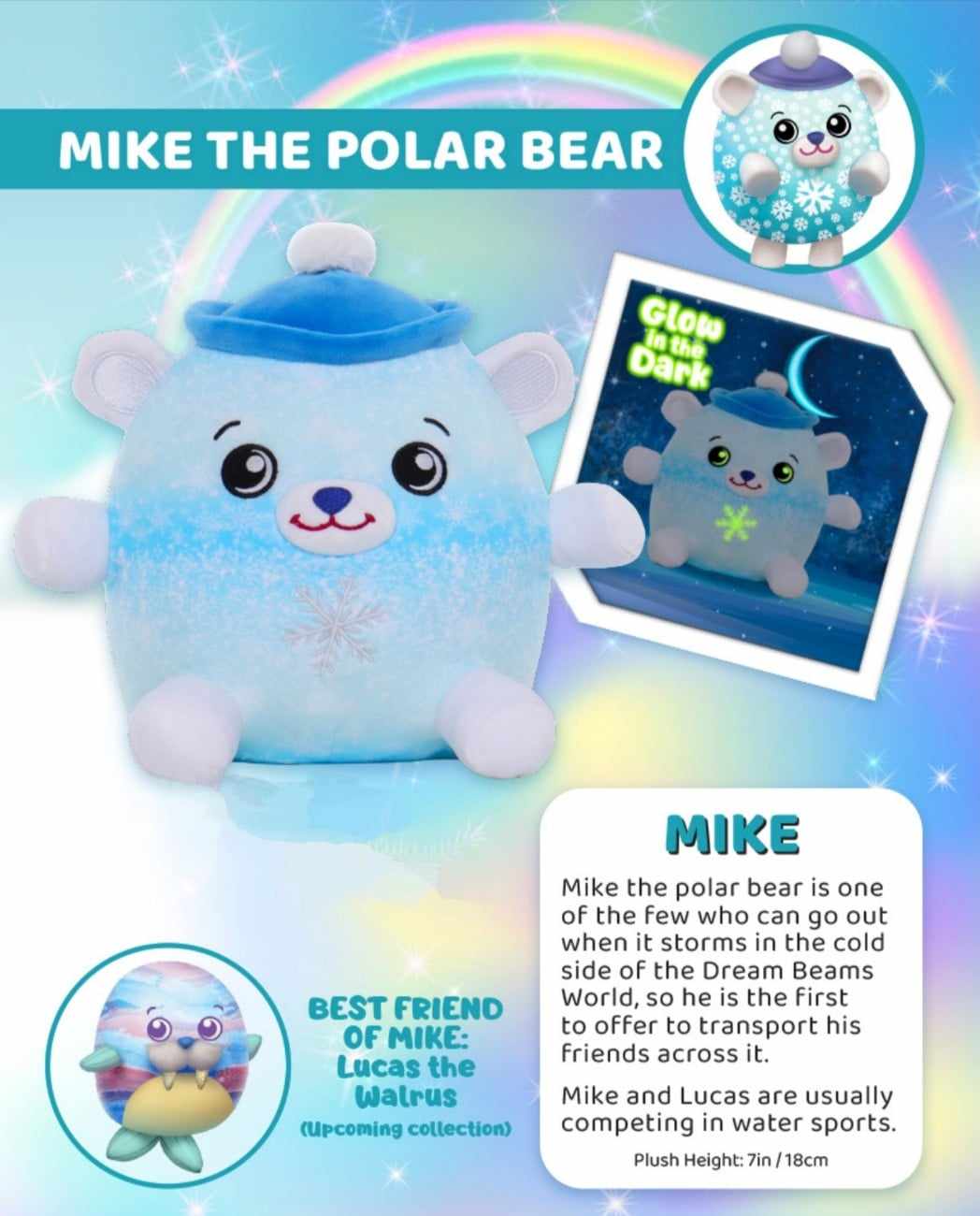 Dream Beams Glow In The Dark Plush - Interactive Toy