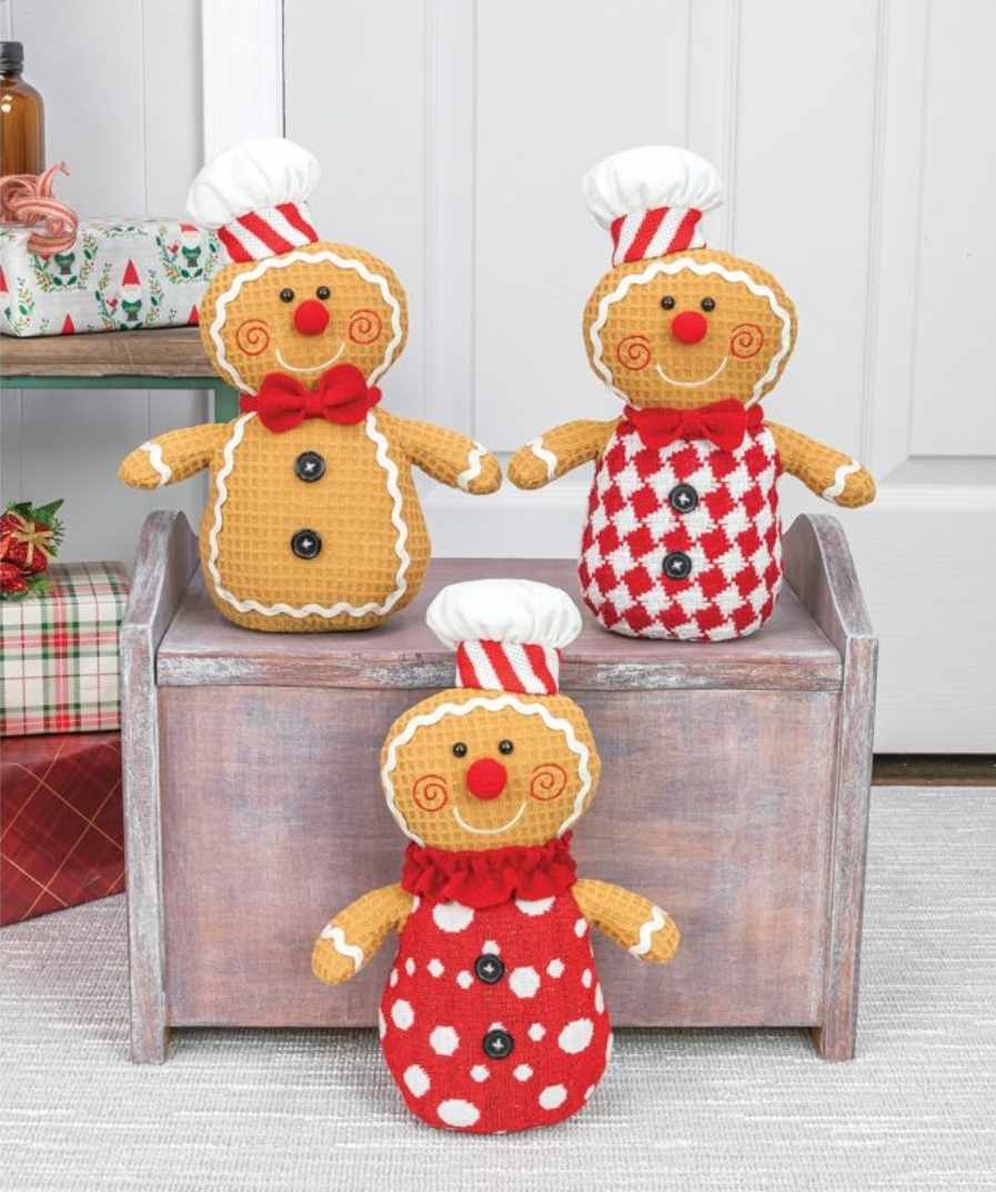 Stuffed Gingerbread Decor