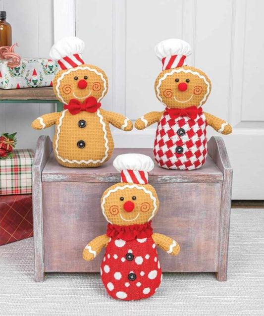 Stuffed Gingerbread Decor