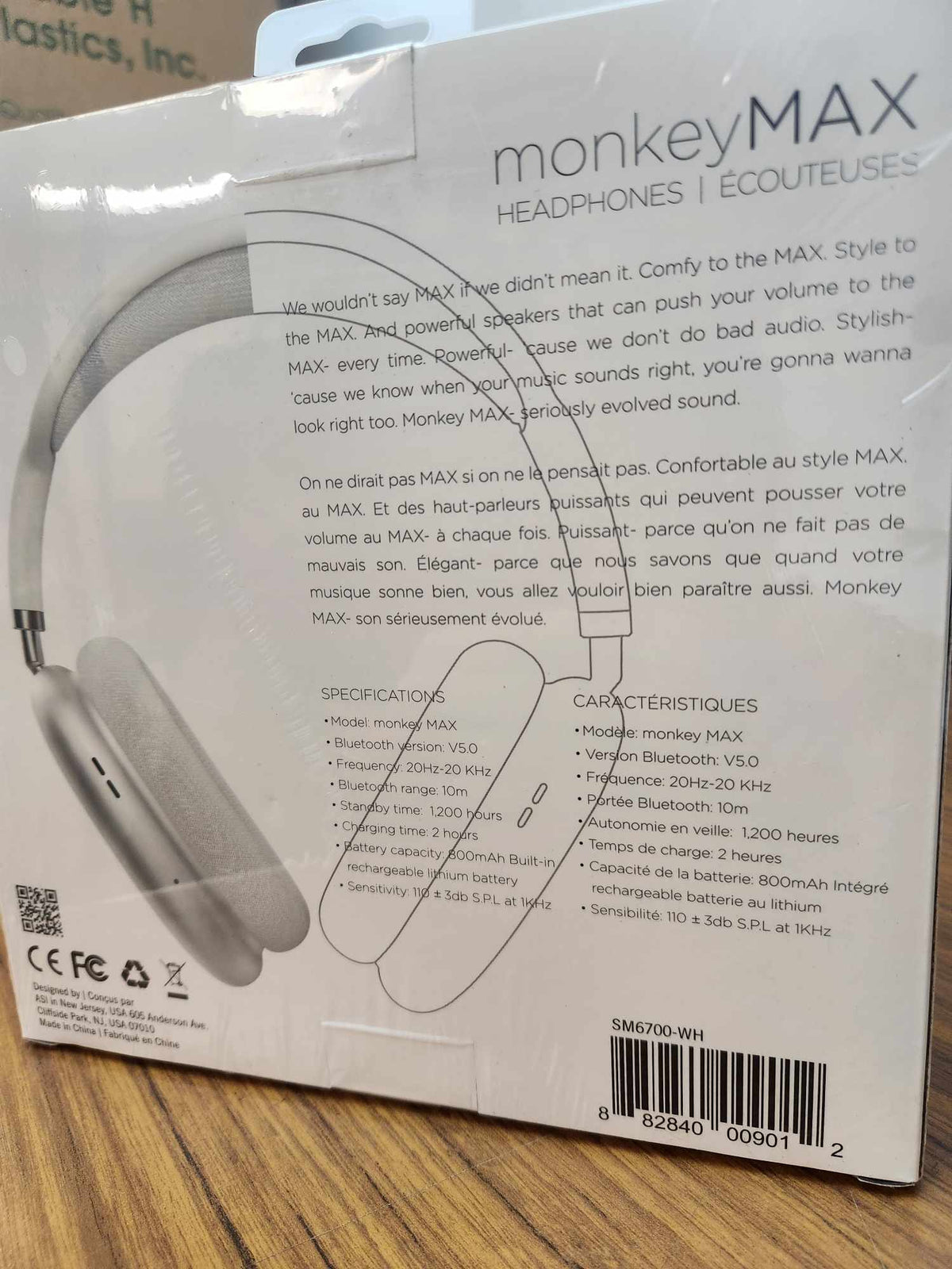 Monkey Max Bluetooth Headphones