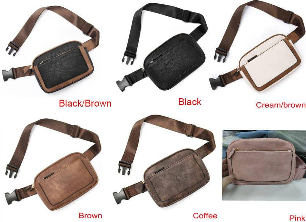 Academia Vegan Leather Waist Bag