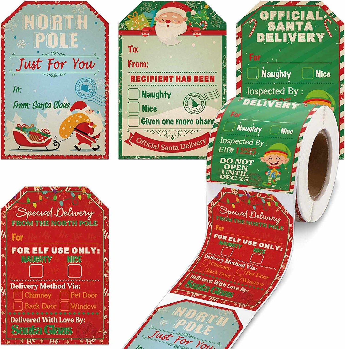 Santa Gift Tags