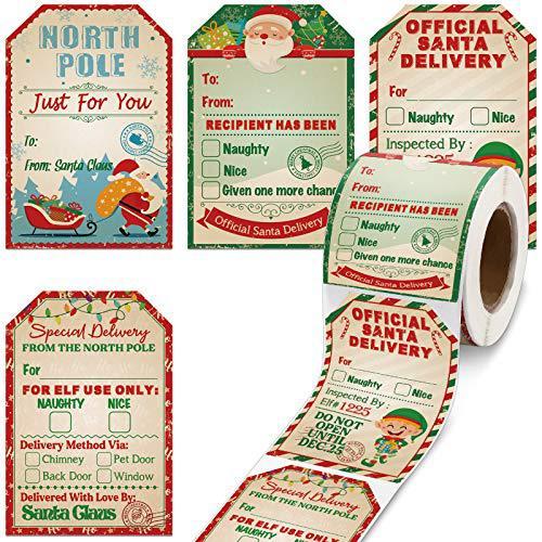 Santa Gift Tags