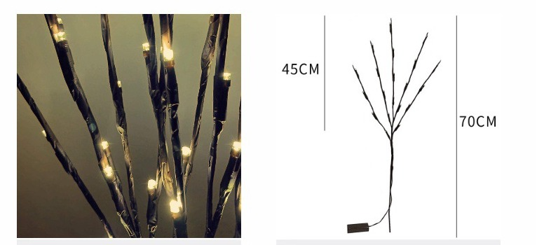 20 LED Branch Light