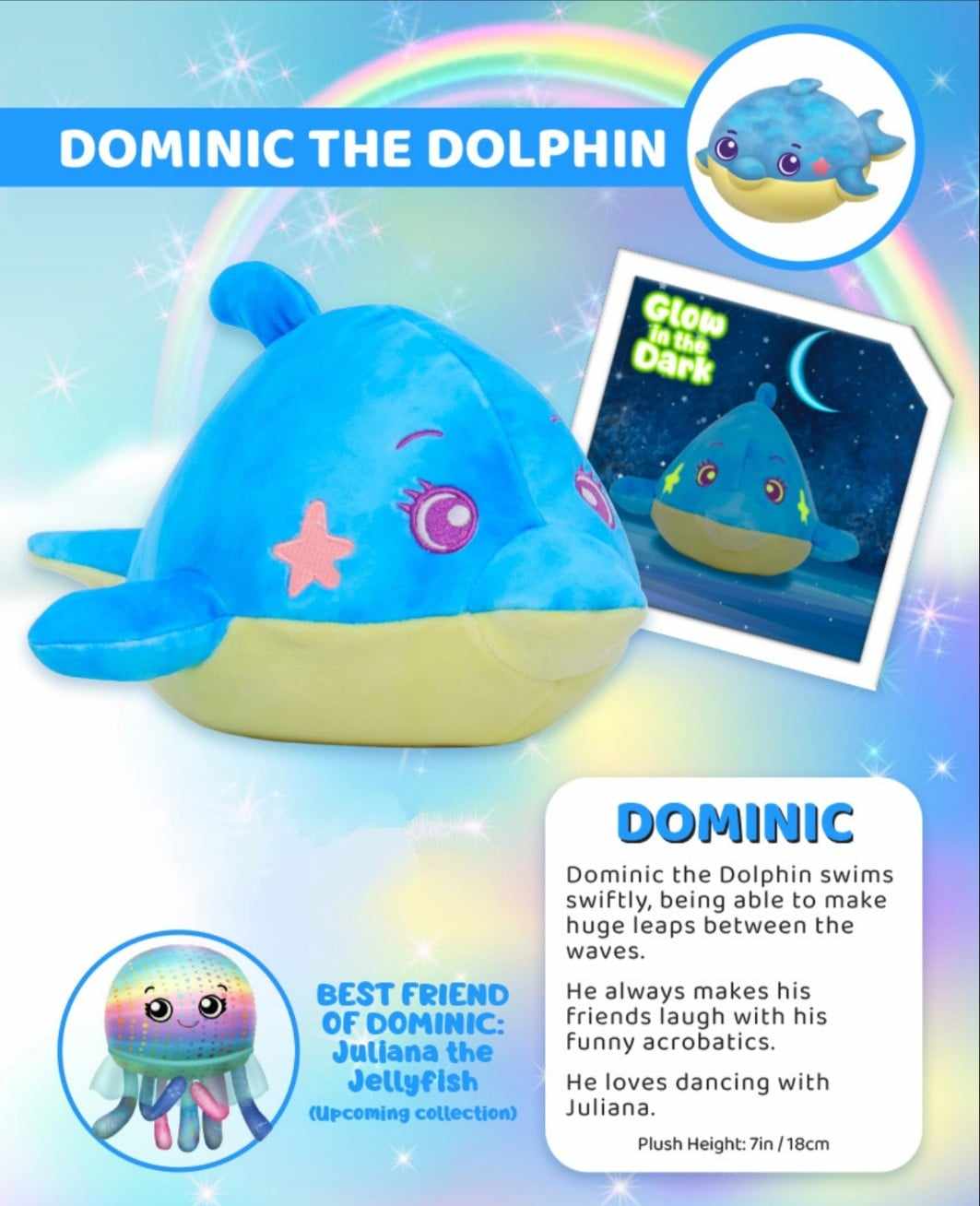 Dream Beams Glow In The Dark Plush - Interactive Toy