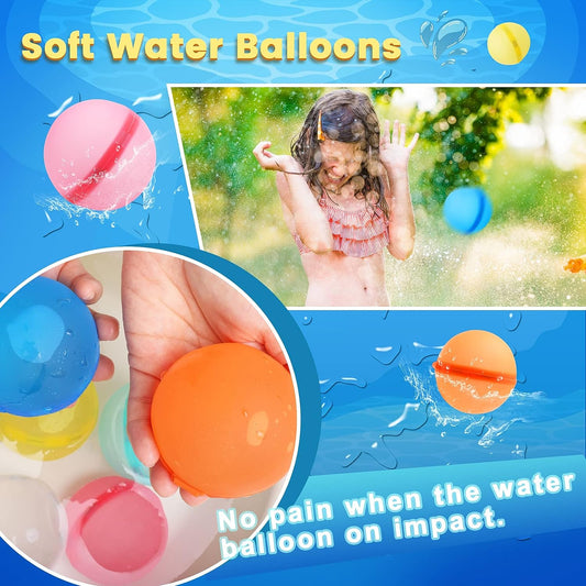 6pk Reusable Water Balloons