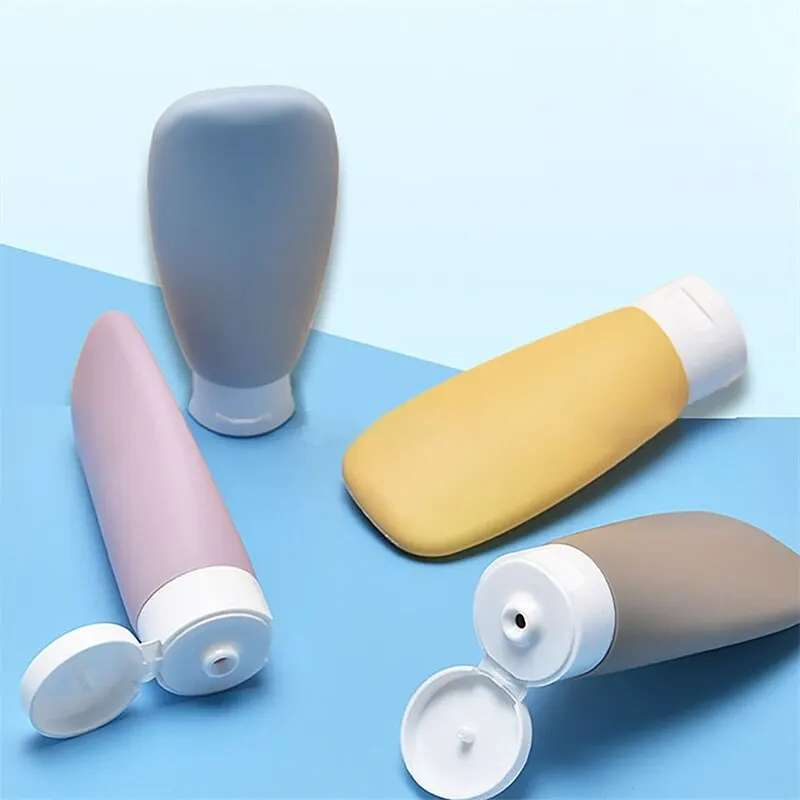 4pc Set Soft Travel Bottles