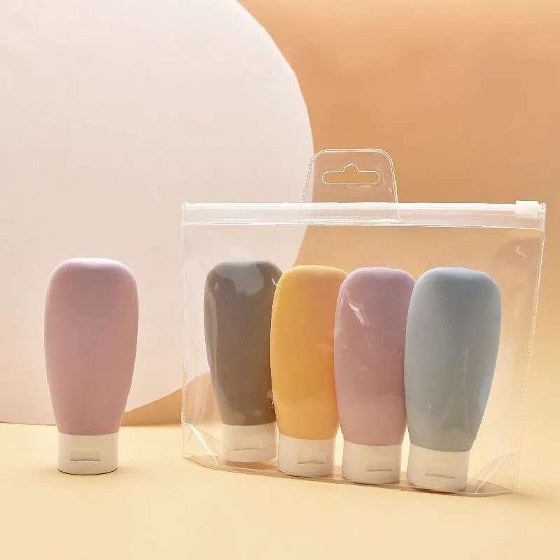 4pc Set Soft Travel Bottles