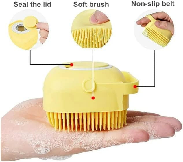 Soft Silicone Shampoo Brush