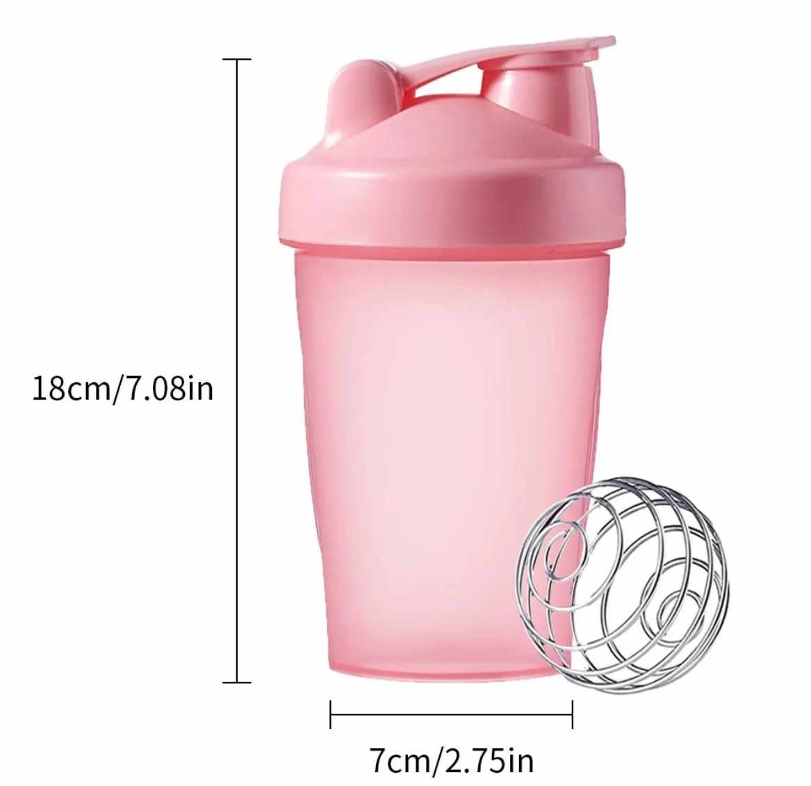 16oz Protein Shaker/Blender Bottle