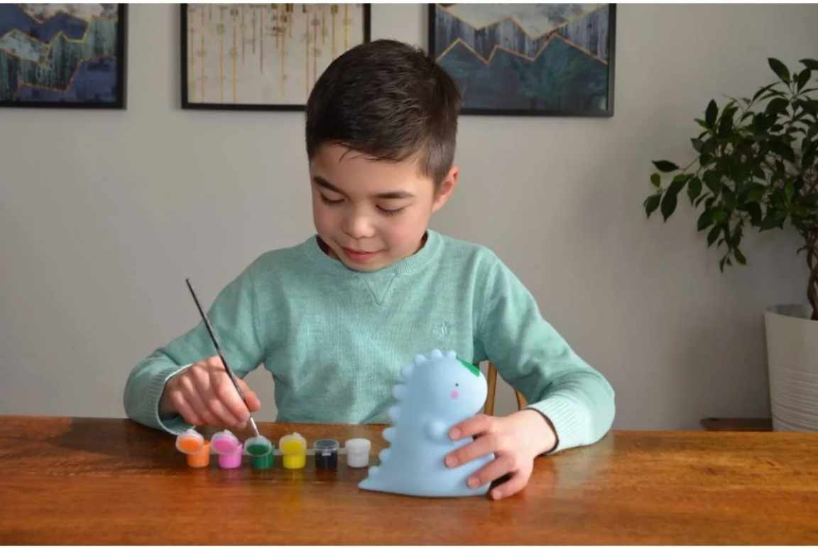 Paint Your Own Light Up Dinosaur