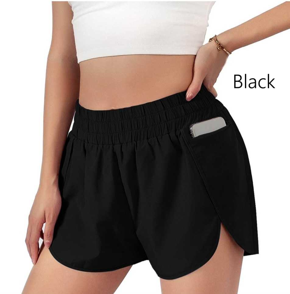 High Waisted Yoga Shorts