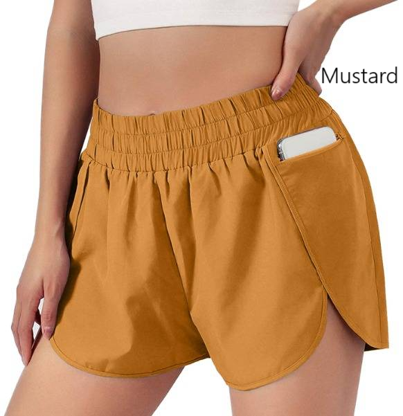 High Waisted Yoga Shorts