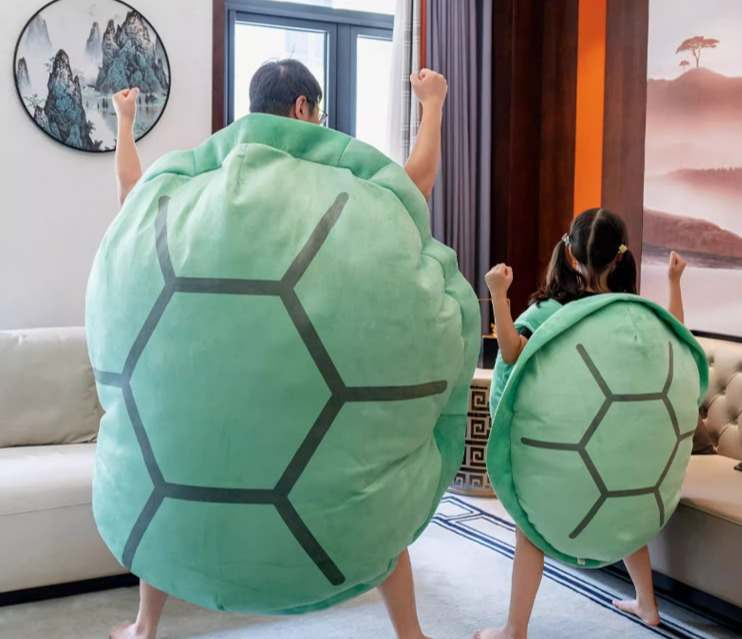 Wearable Turtle Shell Pillow