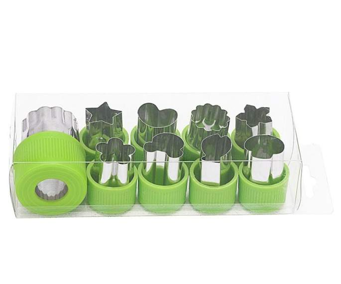 9pc Food Shape Cutter Set