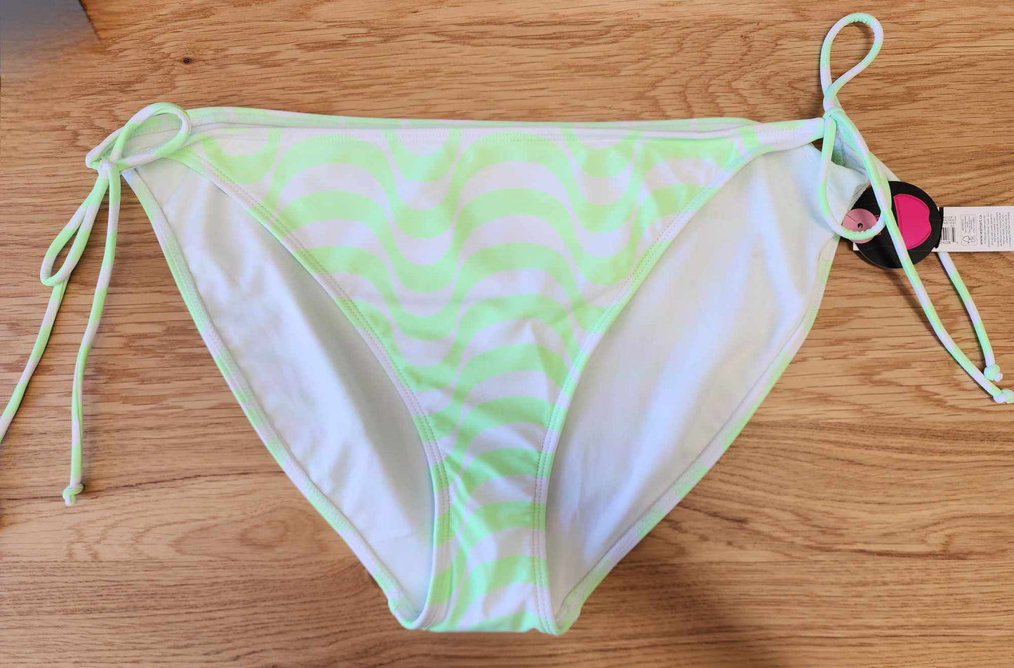 Green Swirl Bikini Bottoms