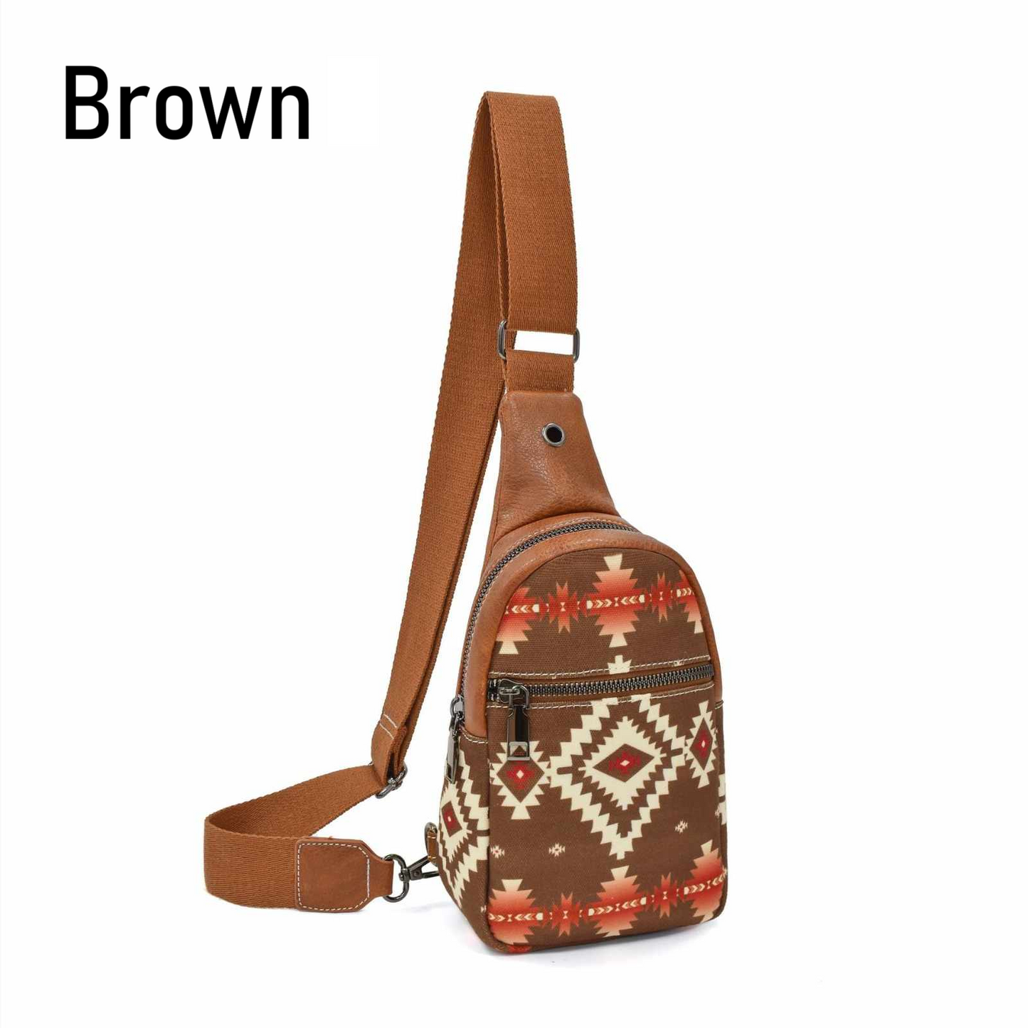 Bohemian Canvas Crossbody Bag