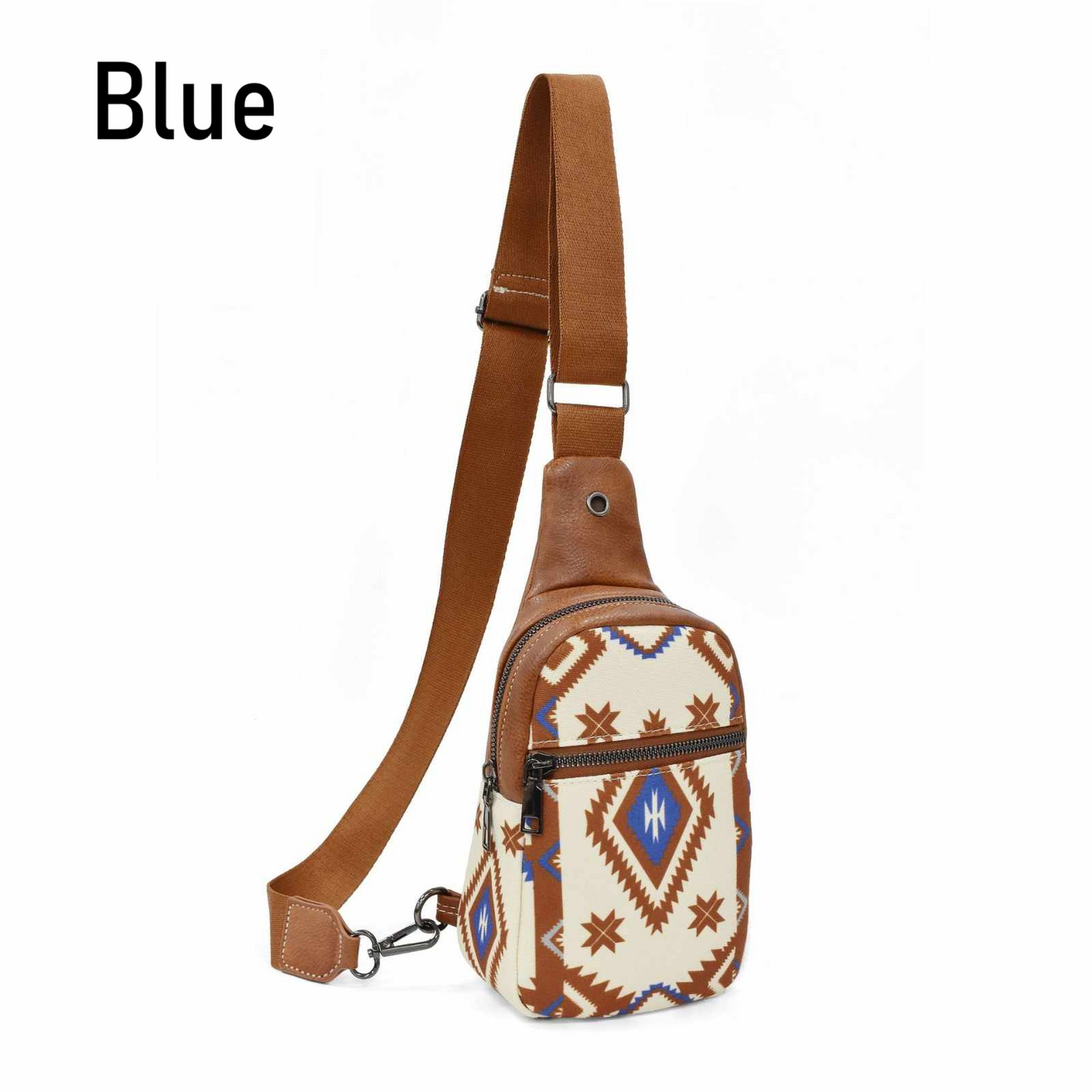 Bohemian Canvas Crossbody Bag