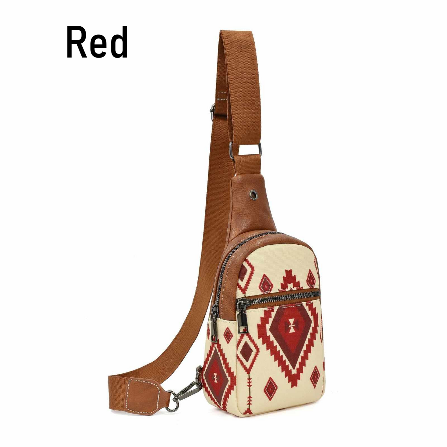 Bohemian Canvas Crossbody Bag