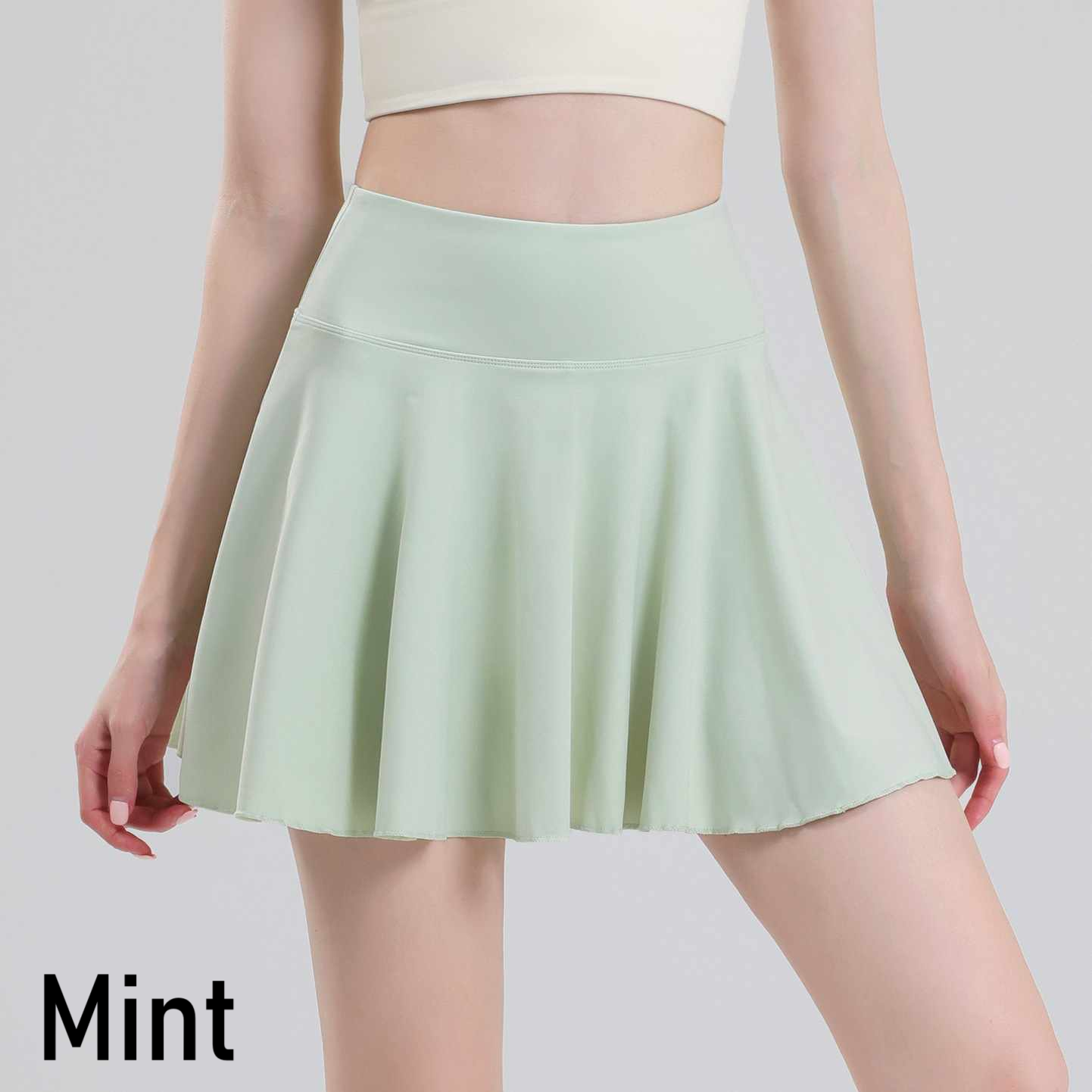 High Waisted Tennis Skirt