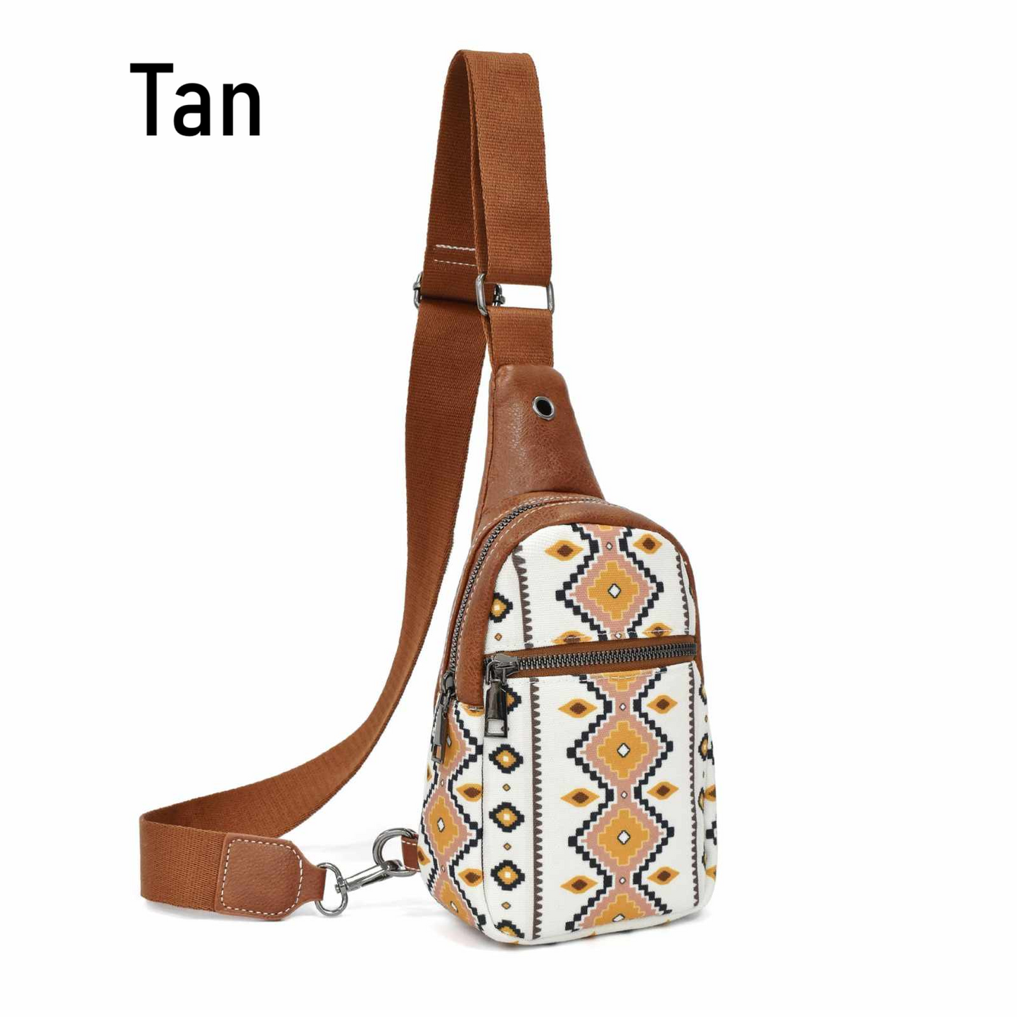 Bohemian Canvas Crossbody Bag