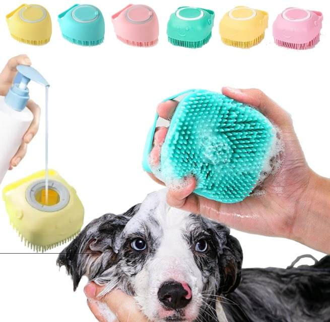 Soft Silicone Shampoo Brush