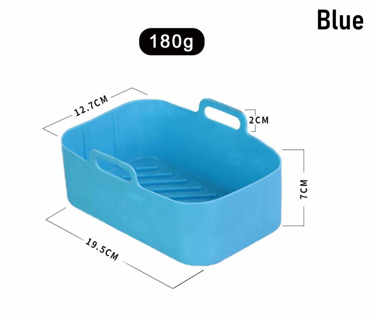 Silicone Air Fryer Liners (Rectangular)