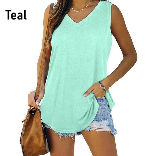 Casual Flowy Summer Sleeveless Tank