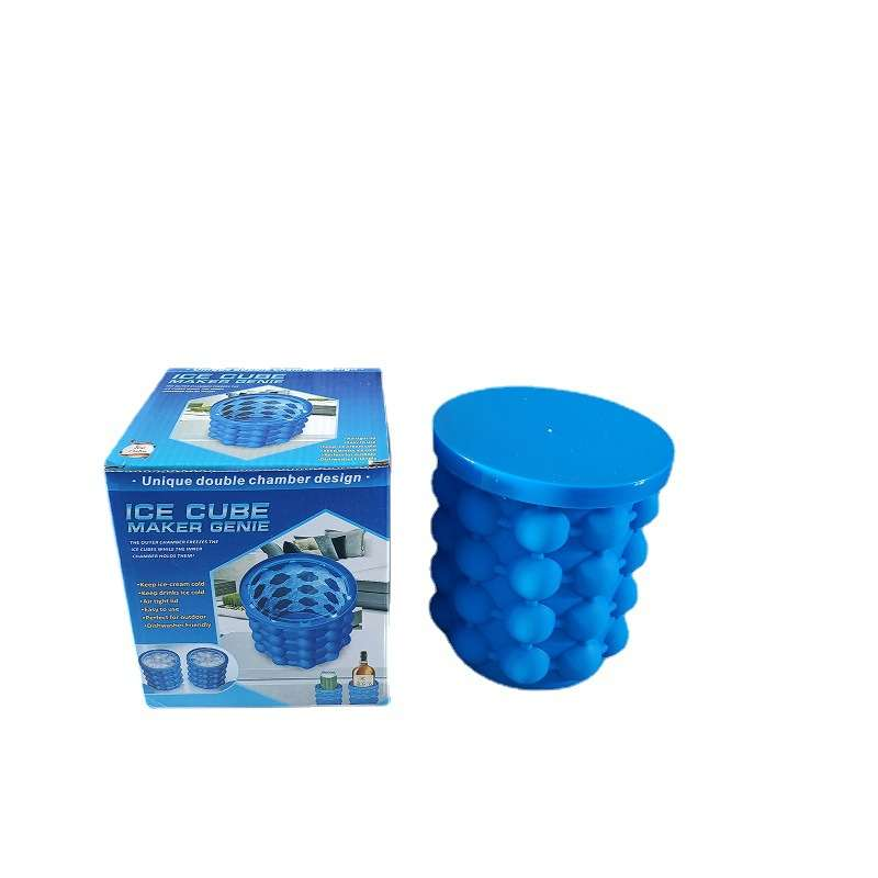 Silicone Ice Bucket & Ice Mold