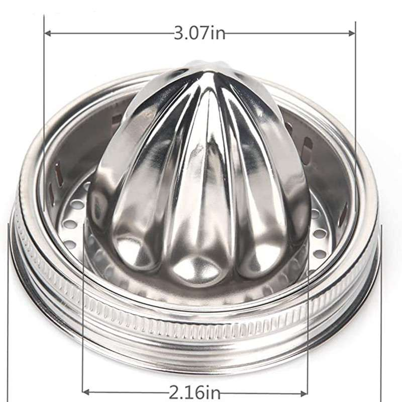 Mason Jar Stainless Steel Juicer Lid