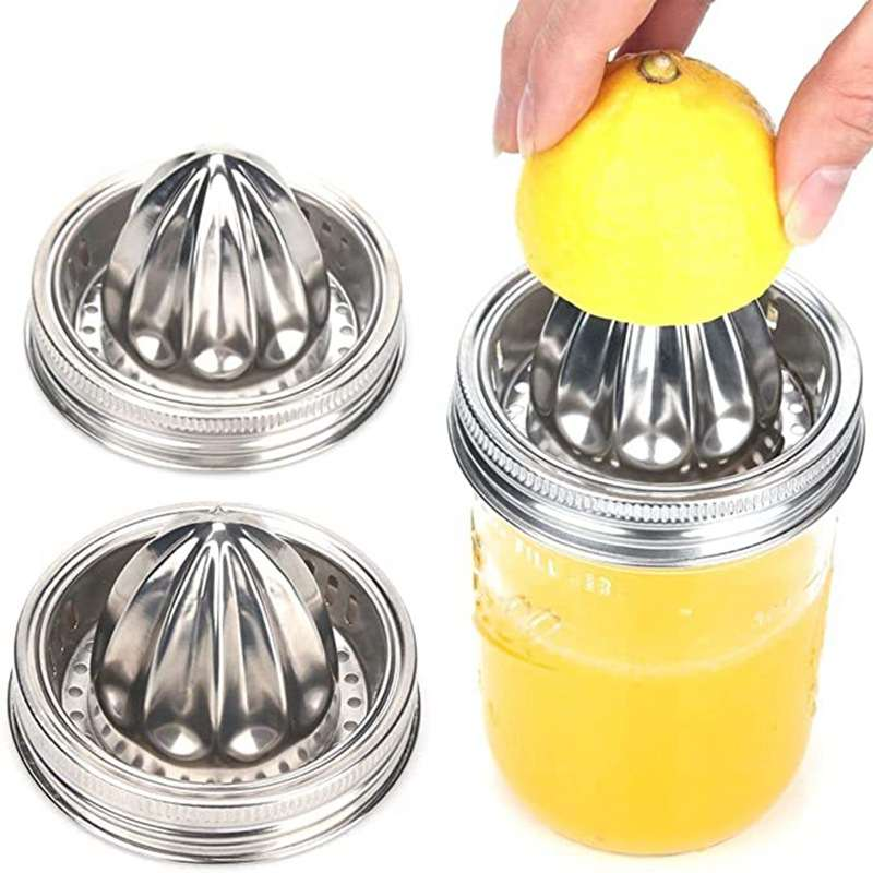 Mason Jar Stainless Steel Juicer Lid