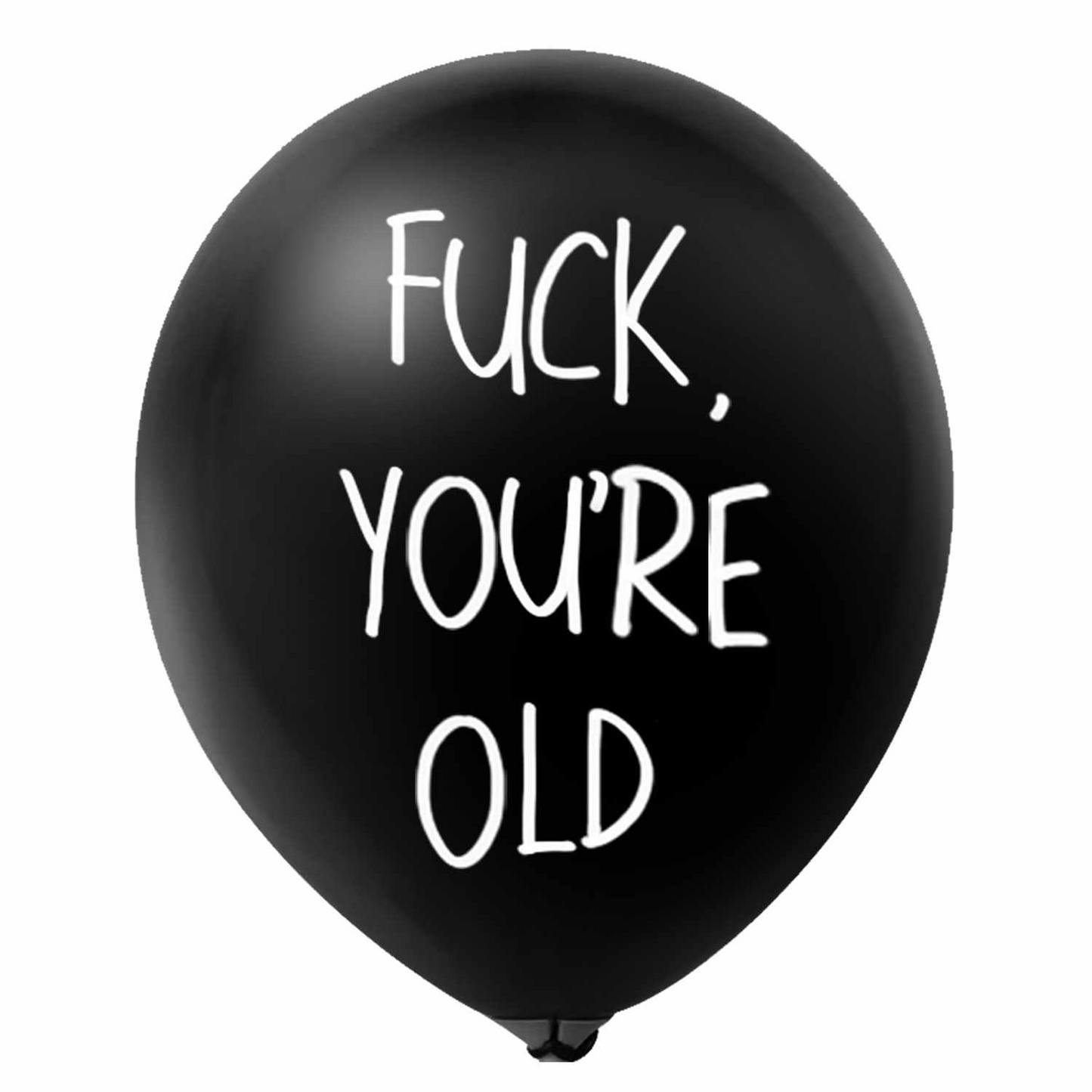 10pk Funny Abusive Birthday Balloons