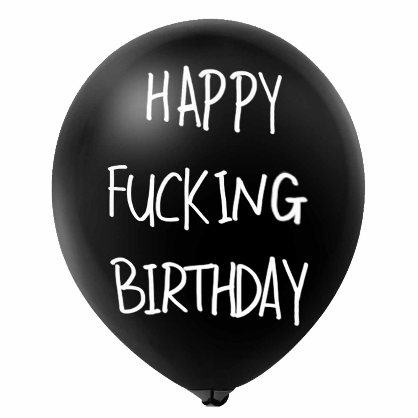 10pk Funny Abusive Birthday Balloons